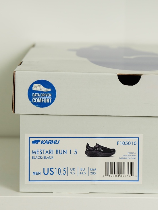 $170 Karhu Mestari Run 1.5 Running Shoes Black Men’s US 10.5 UK 9.5 EU 44.5 main image 5